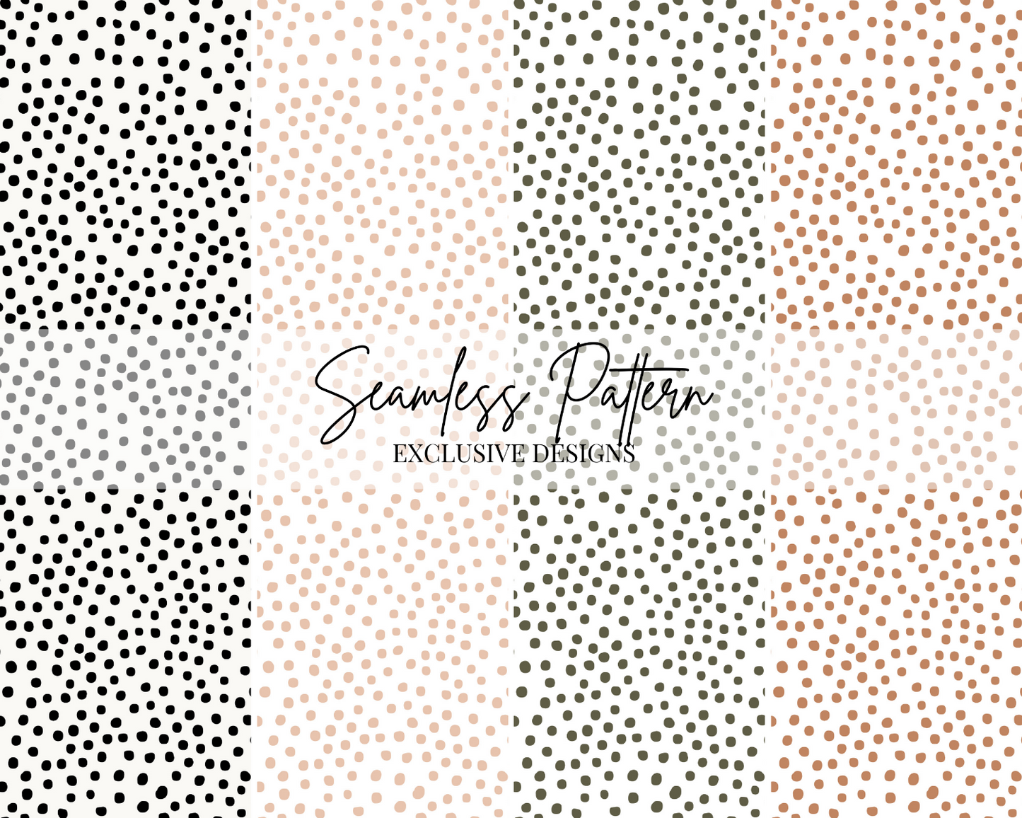 Mini Dots l Repeat Pattern | Non Exclusive, personal, or commercial use - Kalaii Creations