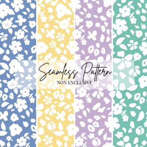Ditsy Floral Repeat Pattern | Non Exclusive, personal, or commercial use - Kalaii Creations